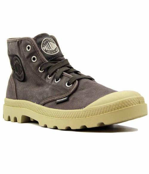 PALLADIUM PAMPA RETRO CANVAS BOOTS ASPHALT PALLADIUM PAMPA RETRO CANVAS BOOTS ASPHALT