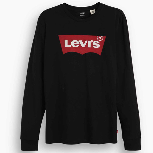 Levi's Classic Batwing Long Sleeve Jersey Graphic Tee in Black 360150013