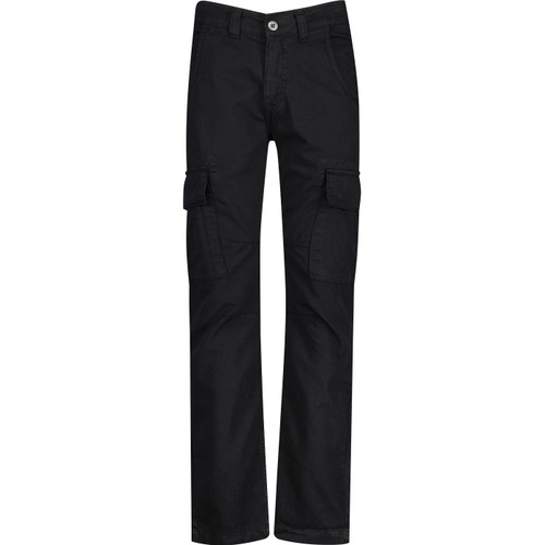 alpha industries mens agent regular fit twill cargo trousers black