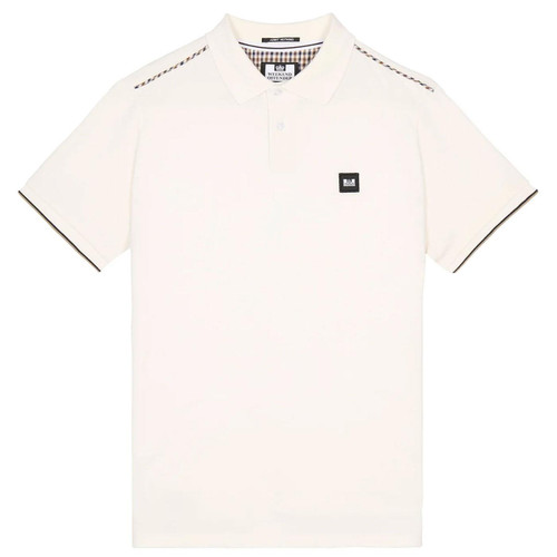 Weekend Offender Sakai Men's Polo Shirt in Winter White
