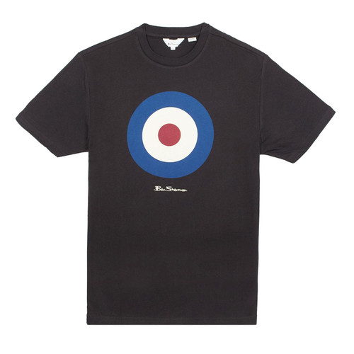 ben sherman mod target tee black