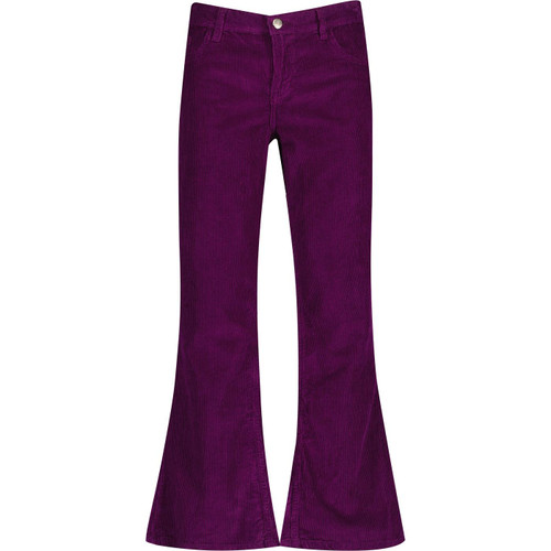 madcap england mens killer retro 70s corduroy flares dark purple
