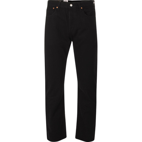 levis mens 501 original straight leg jeans black