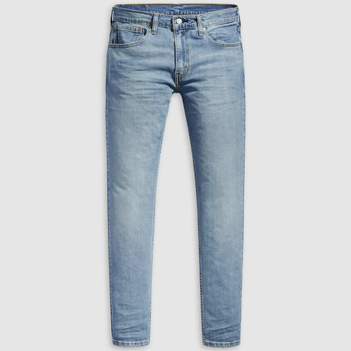 Levis 512 Men's Retro Mod Slim Tapered Denim Jeans in Pelican Rust
