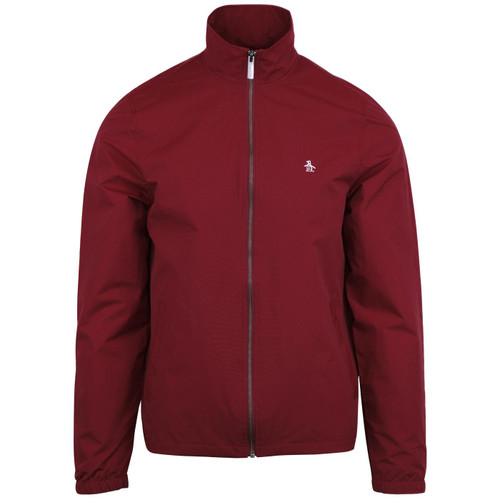 penguin windcheater jacket biking red