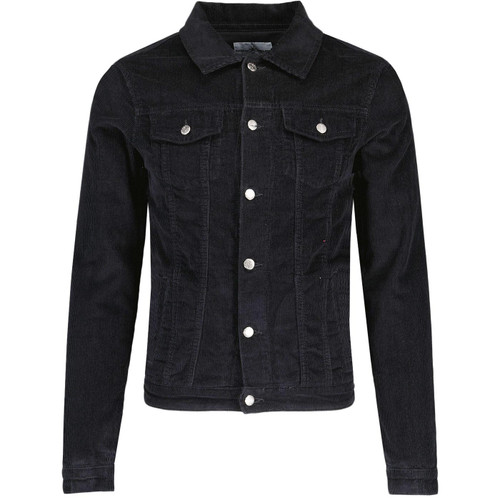 Madcap England Woburn Cord Western Jacket in Black MC512