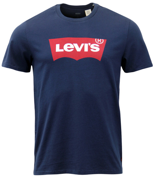 LEVIS RETRO MOD INDIE BATWING LOGO T-SHIRT