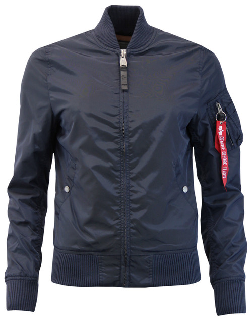 alpha industries  MA1TT bomber jacket blue mod
