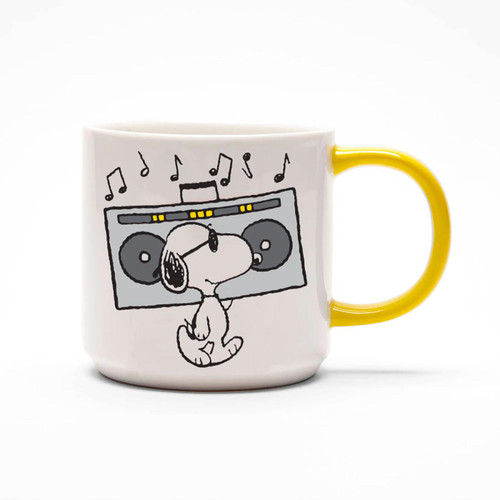 Magpie x Peanuts Snoopy Music Is Life Mug