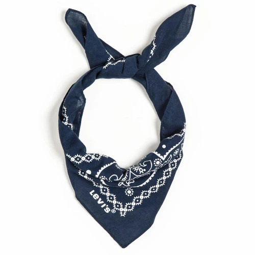 Levi's Retro 1980s Paisley Bandana Scarf in Navy Blue 77138-0630