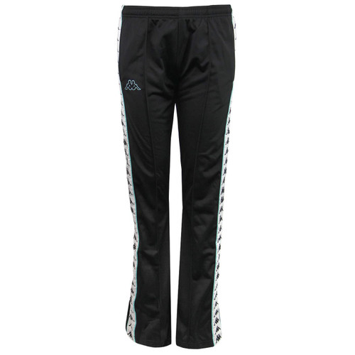 kappa astoria banda snap track pants black