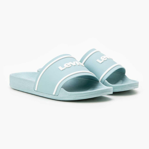Levi's June 3D Slider in Light Turquoise D75360007