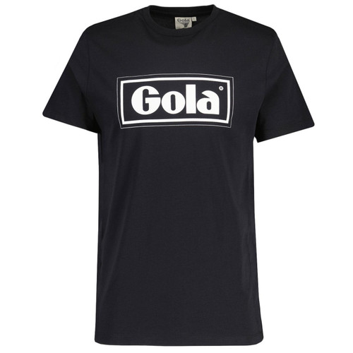 Gola Classics Retro 90s Text Box T-shirt in Black