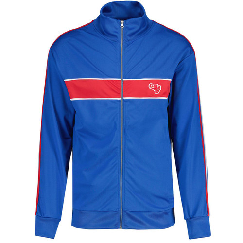 Gola Classics Retro 90s Chest Stripe Logo Track Top in Blue