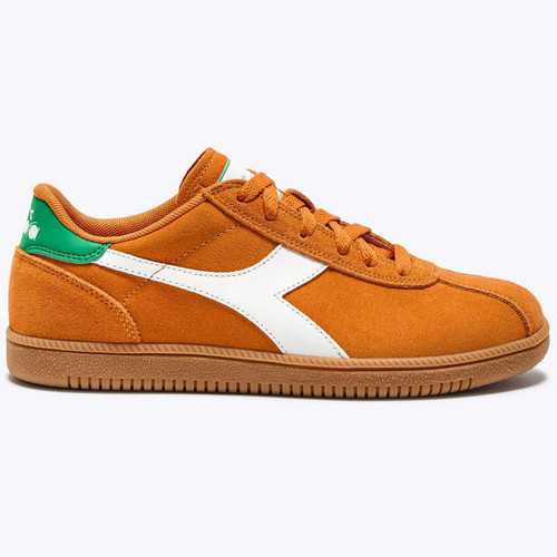 Diadora Tokyo Suede Trainers in Flame Orange 501 181247 40035