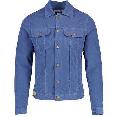 Lois Tejana Needle Cord Trucker Jacket in Light Blue