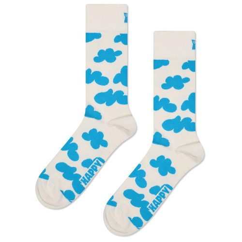 Happy Socks Women's Cloudy Socks in Off White P002588-1000