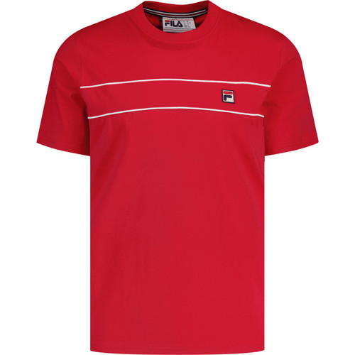 Fila Vintage Williams Piping Tee in Red SS25MH021 640