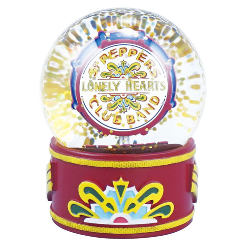The Beatles Sgt. Pepper Snow Globe in Red SGBTS01