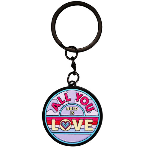 The Beatles All You Need Is Love Metal Keyring KEYBTS01