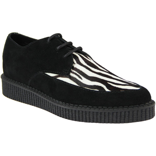 Madcap England Rocket Womens Zebra Retro Rockabilly Creeper Shoes