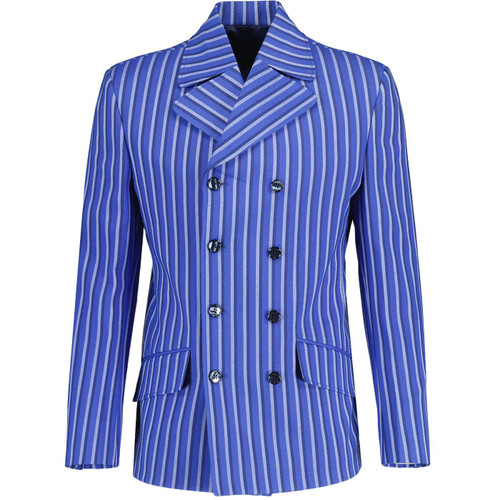 Madcap England Backbeat Double Breasted Boating Blazer in Classic Blue MC1013