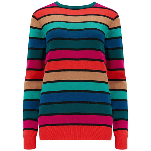 Sugarhill Brighton Astrid Rainbow Stripes Jumper K0819