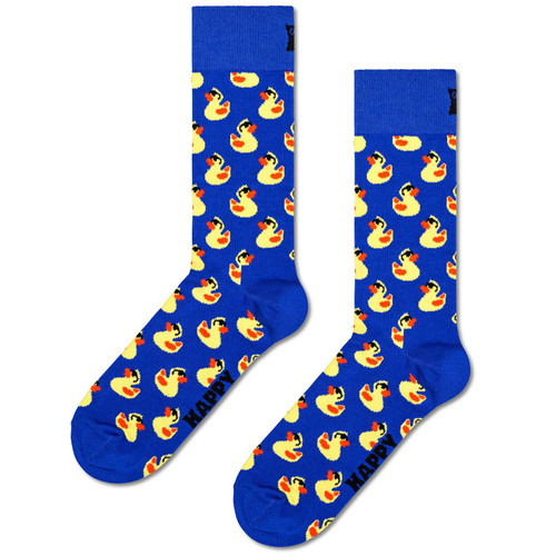 Happy Socks Men's Rubber Duck Socks in Blue P001826