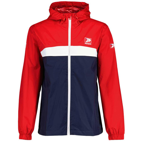 Patrick Cagoule Windbreaker Jacket in Red