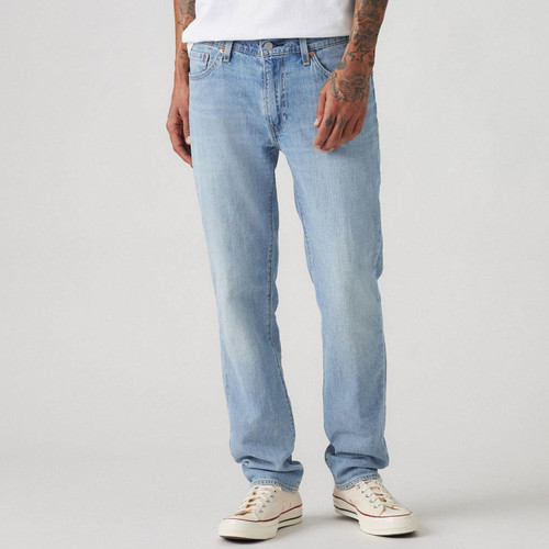Levi's 511 Slim Lightweight Linen+ Jeans in On the Horizon Model Photo Front 1