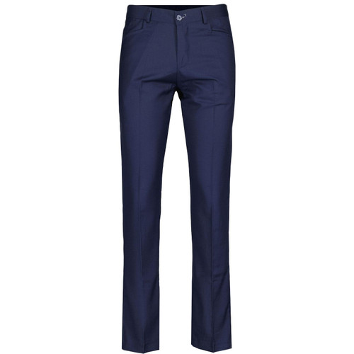Madcap England Frogmouth Pocket Suit Trousers in Navy MC1082