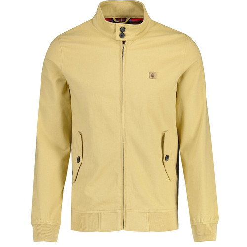 Gabicci Vintage Hamilton Mod Harrington Jacket in Butter Front Photo