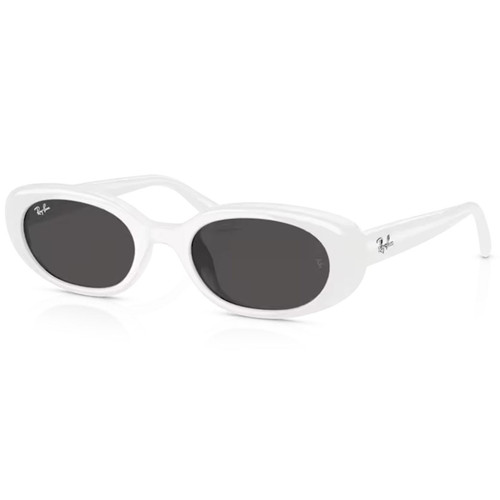 Ray-Ban Womens Retro 60s Bug-Eye Sunglasses in White RB4441D