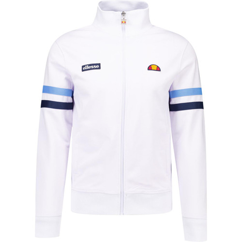 ellesse mens roma 80s casuals sleeve stripe zip track jacket white ellesse mens roma 80s casuals sleeve stripe zip track jacket white