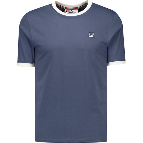 Fila Vintage Marconi Men's Ringer T-shirt in Indigo LM1836AT 580