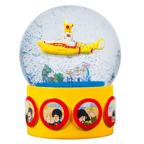 The Beatles Yellow Submarine Snow Globe by Half Moon Bay SGBTS03