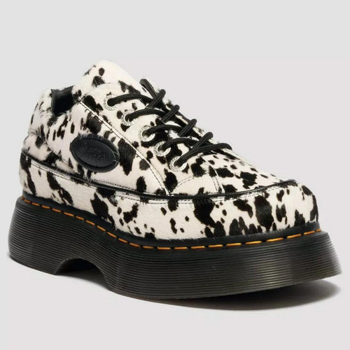 Dr Martens Buzz Dalmatian Hair On 5 Eyes Platform Shoes 42846100 - Main View