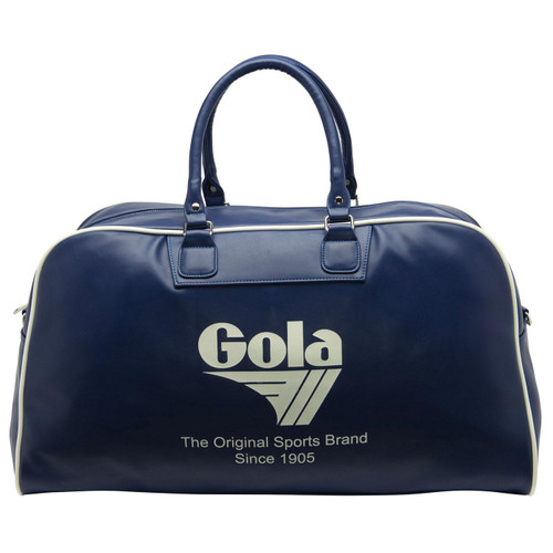 Gola Classics Reynolds Retro 70s Holdall Bag in Navy CUB952DE