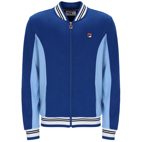 Fila Vintage Settanta Men's Track Jacket in Limoges Blue