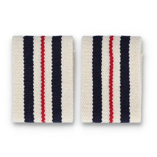 Fila Vintage Retro Sweatband Wristbands in Cream