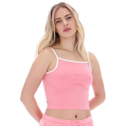 Sergio Tacchini Women's Flora Cami Vest Top in Pink
