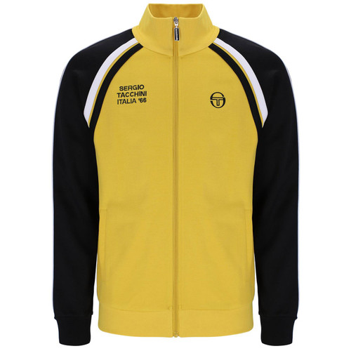 Sergio Tacchini Ghibli Davis Retro 60s John McEnroe Track Top in Mango Mint