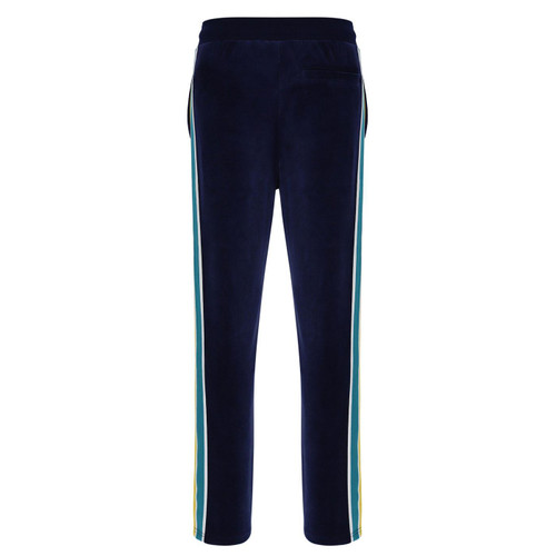 Sergio Tacchini Monte Velour Retro Tracksuit Pants in Navy