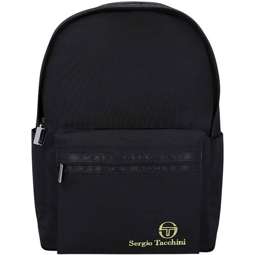 Sergio Tacchini Geo Men's Retro Backpack in Black
