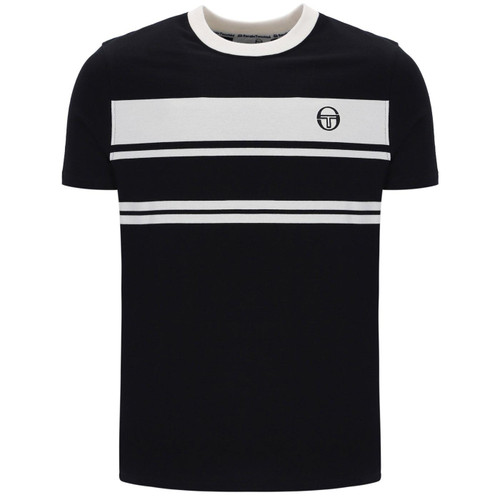 Sergio Tacchini Dallarindo Dallas & Damarindo T-Shirt in Black