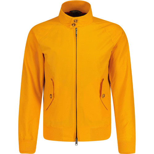 Baracuta G9 Men's Retro Mod Made in England Harrington Jacket in Tangerine