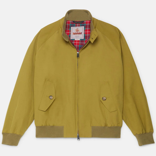 Baracuta G9 Made In England Mod Harrington Jacket in Moss Green