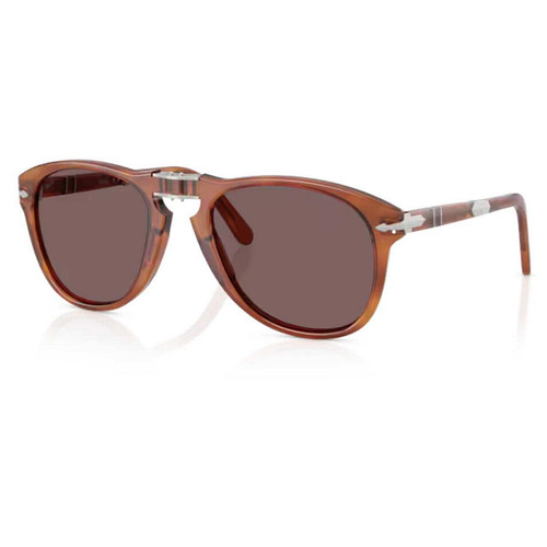 Persol 714SM Steve McQueen Handmade Italian Fiolding Sunglasses in Terra Di Siena - Main View