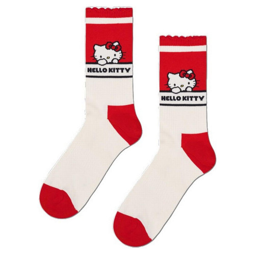 Hello Kitty x Happy Socks Kawaii Short Crew Sneaker Socks - Main Image