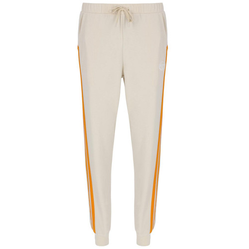 Sergio Tacchini Damarindo Stripe Track Pants in Sandshell and Orange